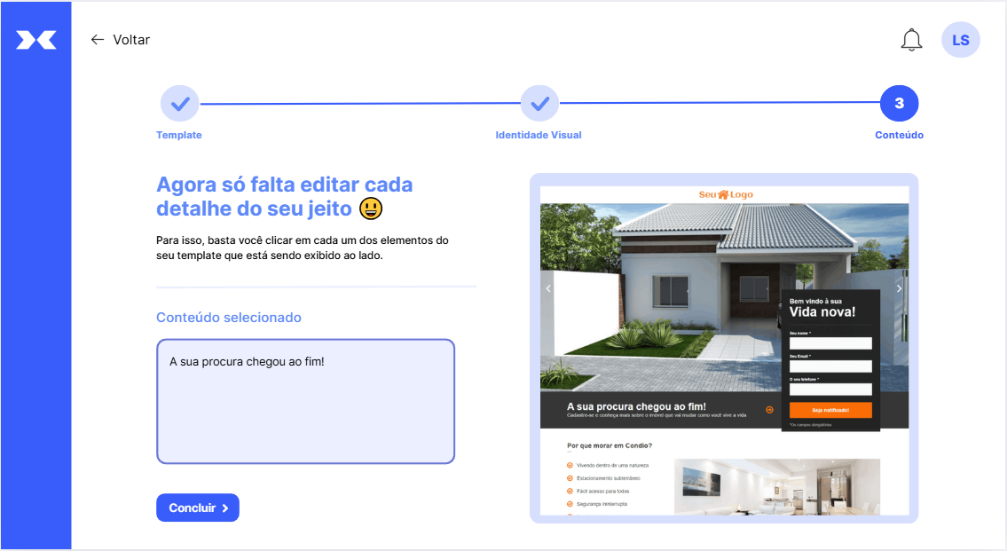 Landing Page Imobiliária